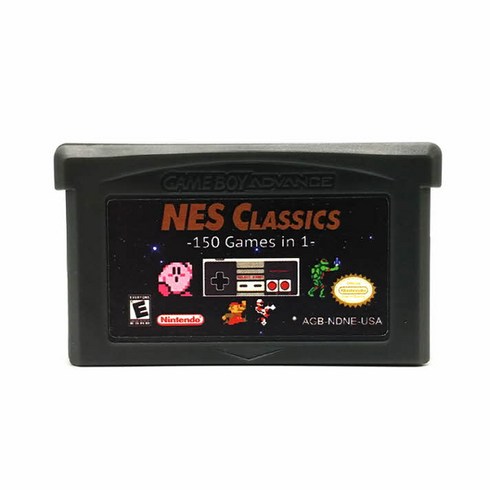 게임보이어드밴스 - 닌텐도 GBA NES 150합팩 게임보이 어드밴스, 1개