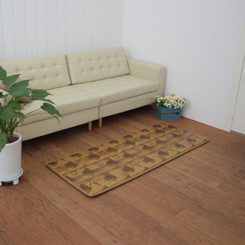 2023년 가성비 최고 찜질방매트리스 - 아이홀릭 찜질방 레자매트 사우나 목욕탕 펜션 수면실 인조가죽 대나무참숯 차박매트 캠핑매트