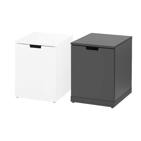 이케아 NORDLI 노르들리 서랍장/수납장/협탁/보관함/수납함, 앤트러싸이트_892.765.33