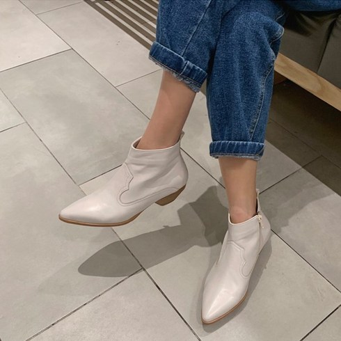 더옷장 샤론의꽃 앵클부츠