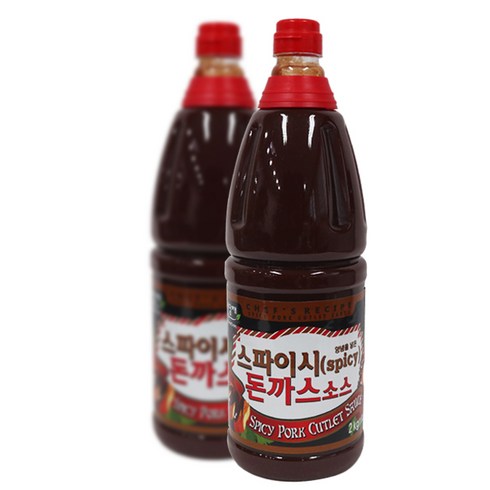 미담채 스파이시 돈까스 소스, 2kg, 8개