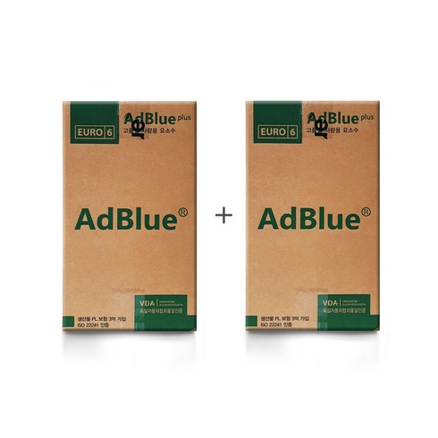 애드블루플러스 요소수 10리터 정품(용기) AdBlue 인증 1+1, 1개, 애드블루(용기) 1+1
