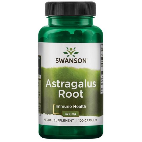 스완슨 아스트라갈루스 루트 470mg 캡슐, 1개, 100정
