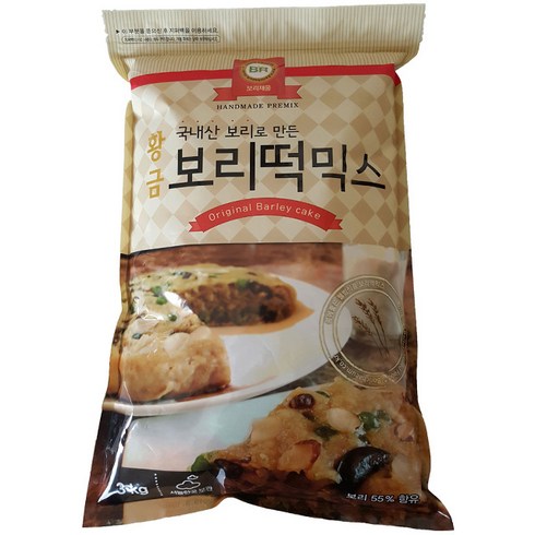 보리떡용가루 (황금)보리떡용가루3kg, 3kg, 1개