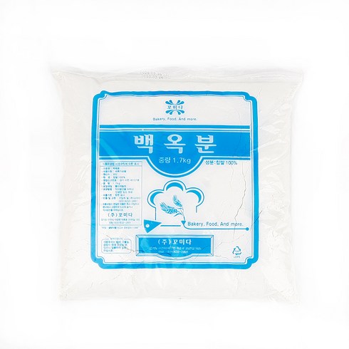 꼬미다 건식 찹쌀가루 1.7kg/백옥분, 1개, 1.7kg