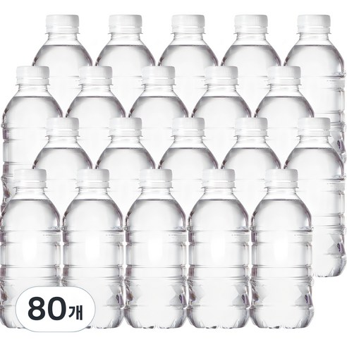 물하나 ECO 생수, 330ml, 80개