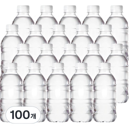 물하나 ECO 생수, 330ml, 100개