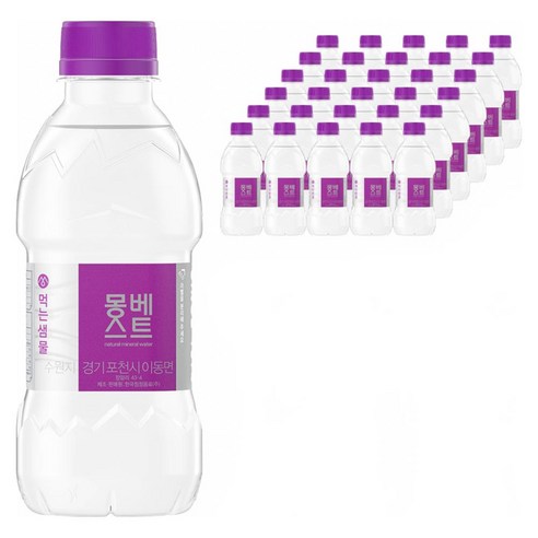 몽베스트 생수, 330ml, 40개