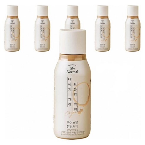 마이노멀 방탄 커피, 6개, 1개입, 230ml