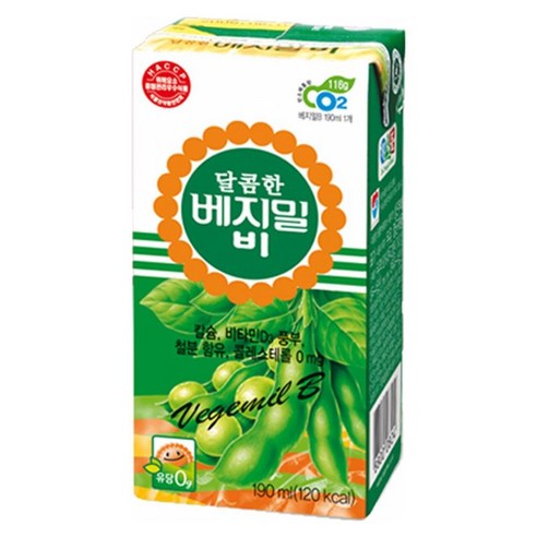 달콤한베지밀B_190ML* 16(팩) 2박스, 190ml, 32개