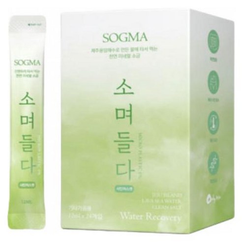 소그마 소며들다 샤인머스켓 향 물에 타먹는 소금 전해질 이온음료 휴대용 스틱, 12ml, 24개