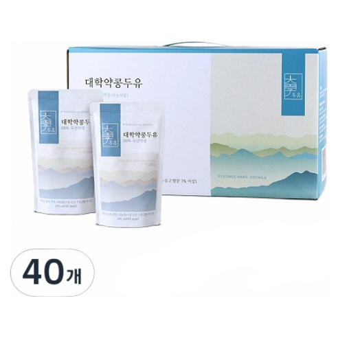 대학약콩두유, 190ml, 40개