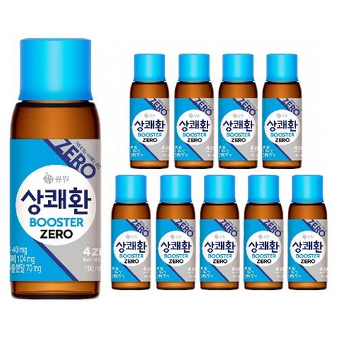 상쾌환 부스터 ZERO 숙취해소음료 2p, 200ml, 3개