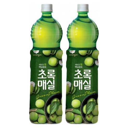 웅진 초록매실, 1.5L, 20개