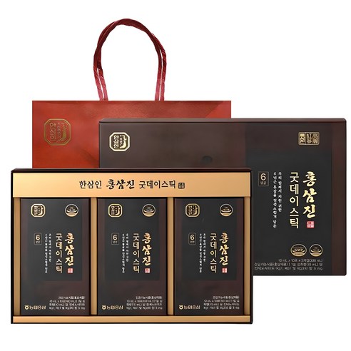 한삼인 홍삼진 굿데이스틱 30p, 300ml, 1개