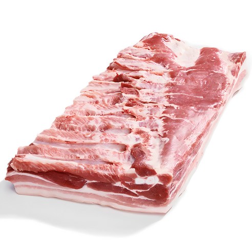 통삼겹살 2kg 비계적은 삼겹살 구이용 보쌈용 개별포장가능 절단가능, 삼겹살 1kg 1cm + 1kg 1cm, 1세트