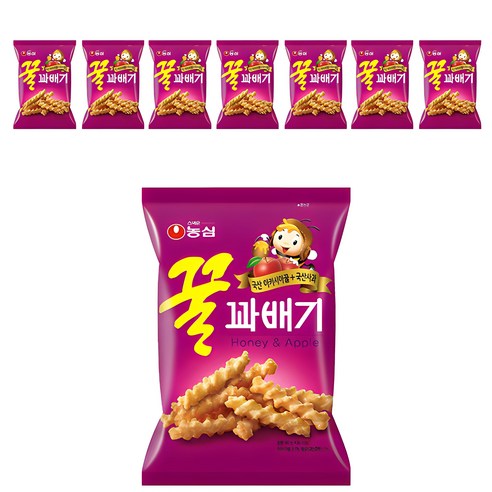 꿀꽈배기, 90g, 20개