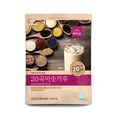 배대감 20곡 미숫가루, 1kg, 2개 맘메이크미숫가루