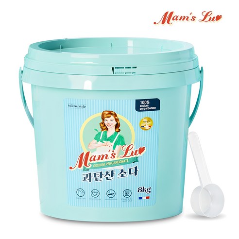 맘스럽 과탄산소다 버킷: 세탁실의 필수품