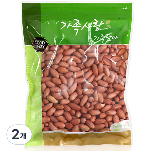 가온애 볶음땅콩 견과류, 1kg, 2개