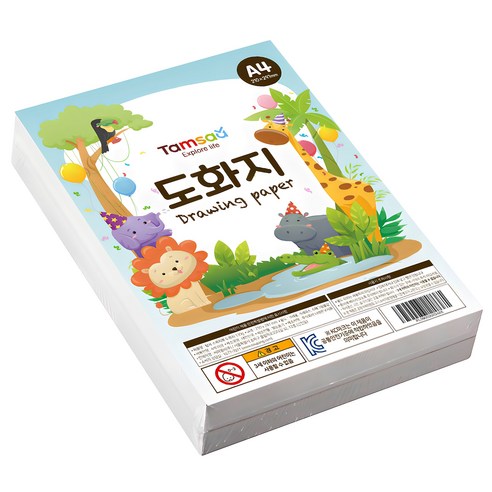 탐사 스케치북 도화지 130g A4, 250매