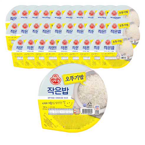 오뚜기 맛있는 작은밥, 150g, 30개