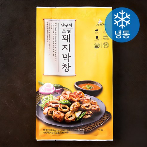 달구지 초벌 돼지막창 300g + 된장소스 100g 세트 (냉동), 400g, 1세트