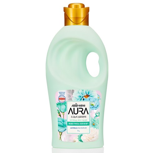 AURA 초고농축 섬유유연제 스모키머스크 본품, 5.5L, 1개