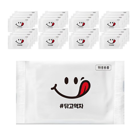 일회용물티슈 추천 상품티슈도리 닦고먹자 업소용 물티슈, 1매, 1000개 제품 사진