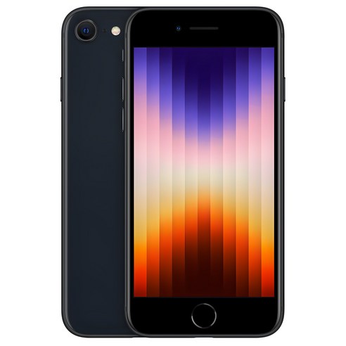 Apple 2022 아이폰 SE 3세대 자급제, 미드나이트, 128GB