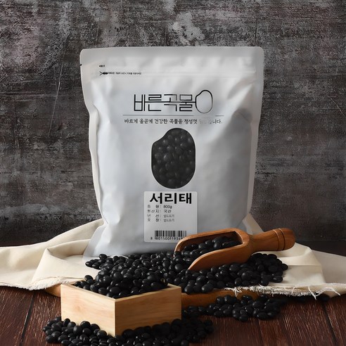 바른곡물 국산 서리태, 800g, 1개