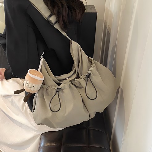 파라마스 나일론백 보부상 가방 가벼운 크로스백