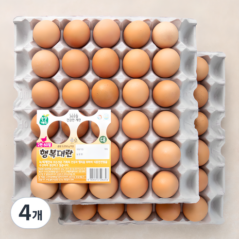 녹색계란 대란, 30구, 2개