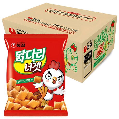 소개: 농심의 맛있는 닭다리 너겟 후라이드 치킨맛