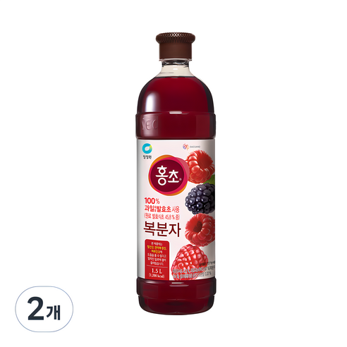 홍초 복분자, 900ml, 2개