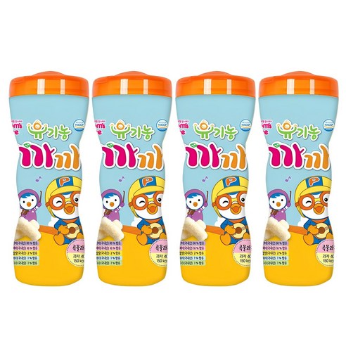 프로엠 유기농까까 곡물과자 통 40g, 곡물, 4개