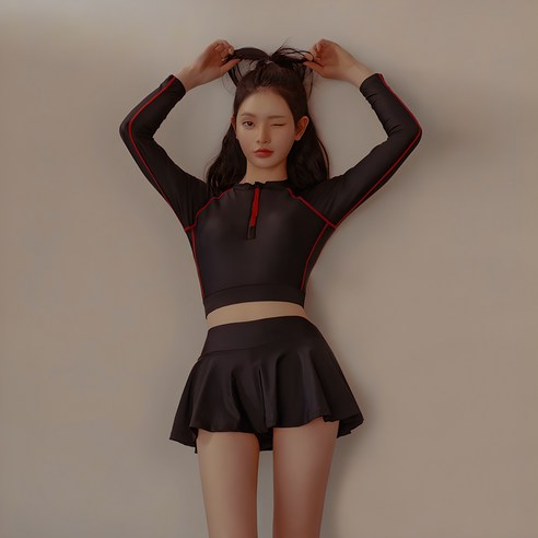 벤디스 여성용 로지 래쉬가드 C284
