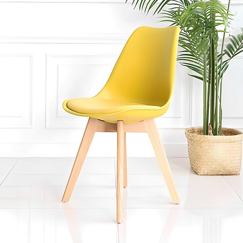 [OKㅣ강추] 슐 인테리어 가죽 쿠션 원목 에펠체어 식탁 카페 의자 SL108 [OKNOWㅣ추천상품]