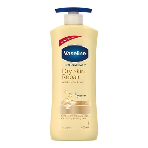 바세린 인텐시브 케어 드라이 스킨 리페어 로션, 400ml, 1개