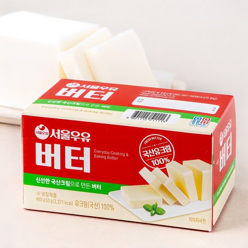 서울우유 버터, 450g, 1개 유제품/아이스크림