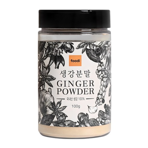 식탁 위의 자연, foodi 국내산 생강분말의 매력 생강분말