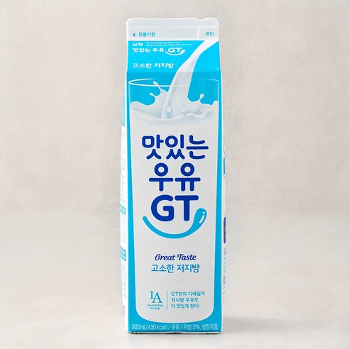 맛있는우유GT 고소한 저지방, 900ml, 1개