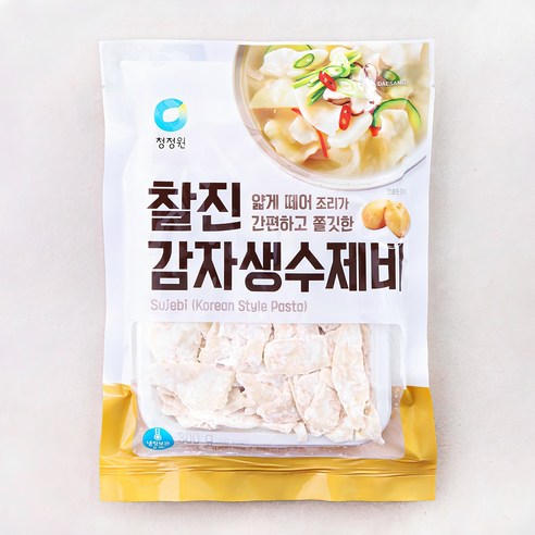 청정원 찰진 감자 생수제비 2~3인분, 300g, 1개