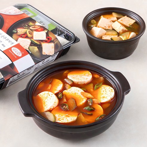 곰곰 된장찌개 + 순두부찌개 세트, 880g, 1개