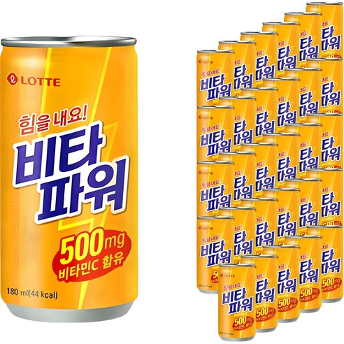 롯데 비타 파워 180ml x 30개 묶음 
생수/음료