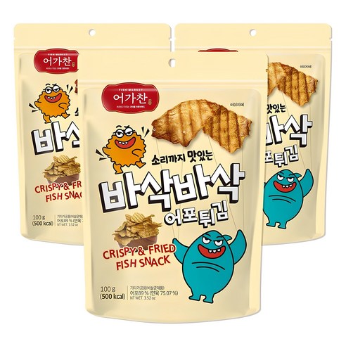 어가찬 소리까지 맛있는 바삭바삭 어포튀김