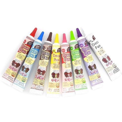 만드는 초콜렛 데코펜 8종으로 완성하는 달콤한 제과의 세계 초코펜