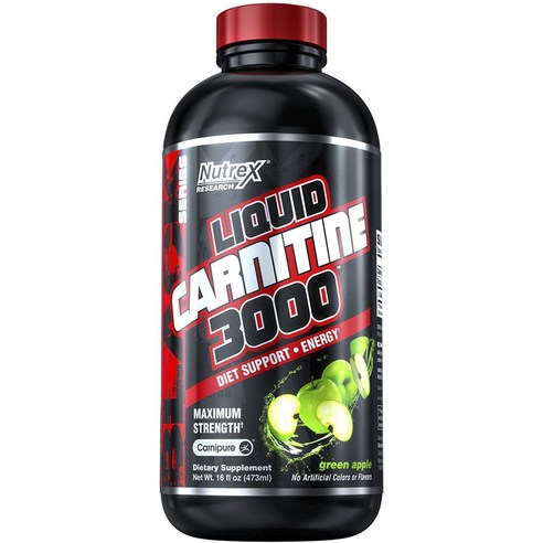 Apple Carnitine Green Liquid NUTREX RESEARCH l-肉鹼 保健品 保健食品 減肥食品 減體脂