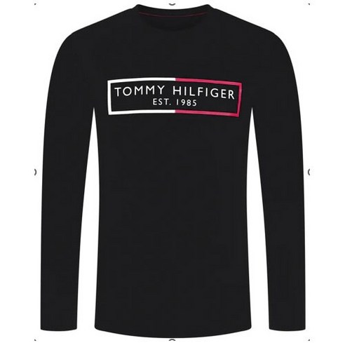 Tommy Hilfiger LS Crew 胸前標誌男式長袖酷澎- 天天低價，你的日常所