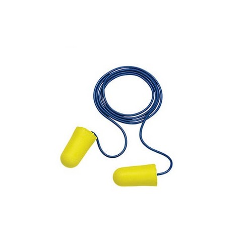 3M 귀마개 TaperFit Corded 테이퍼핏 끈O (10조), 10개, 1쌍